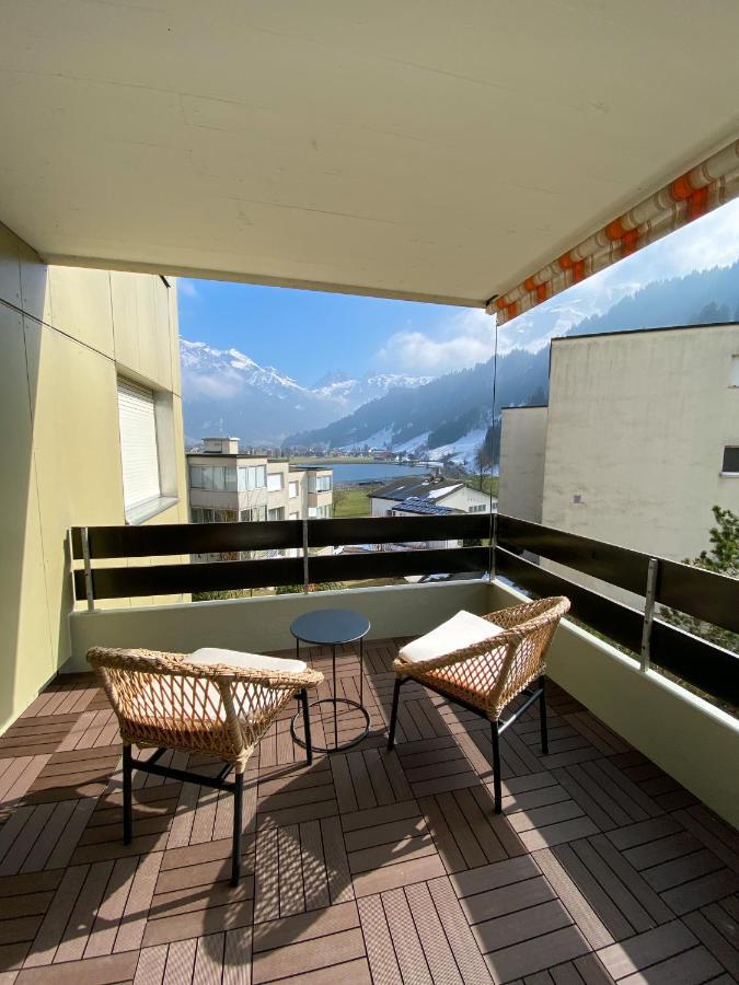 Wunderstay Alpine 203 Chic Studio With Balcony, Mountain And Lake View Engelberg Exterior photo